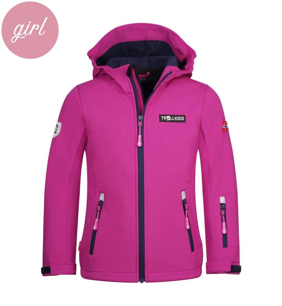 Softshelljacke Girls Oslofjord - Violett