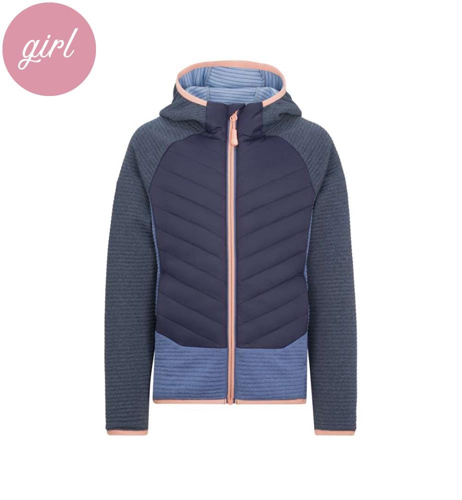 Jacke Sirdal - Marine/Lotusblau/Dahlie