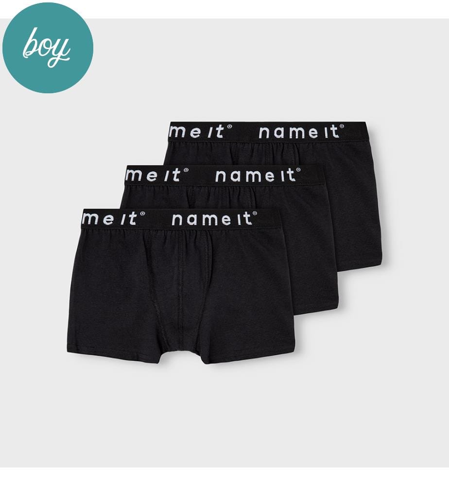 Lot de 3 Boxers - Black
