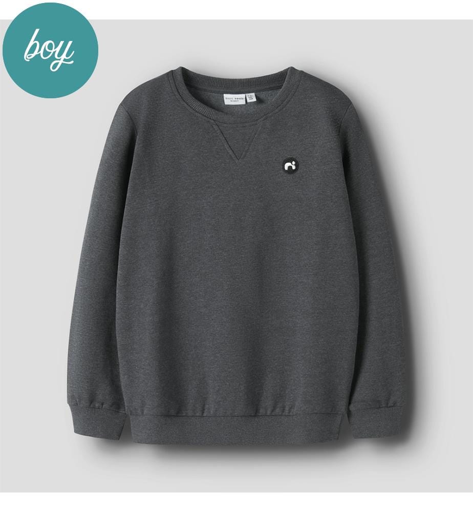 Hoodie - Dark Grey Melange