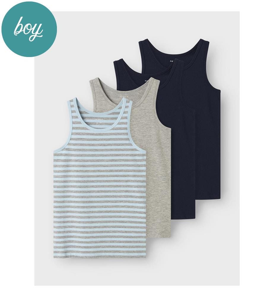Lot de 4 Sous-vêtements - Aquamarine