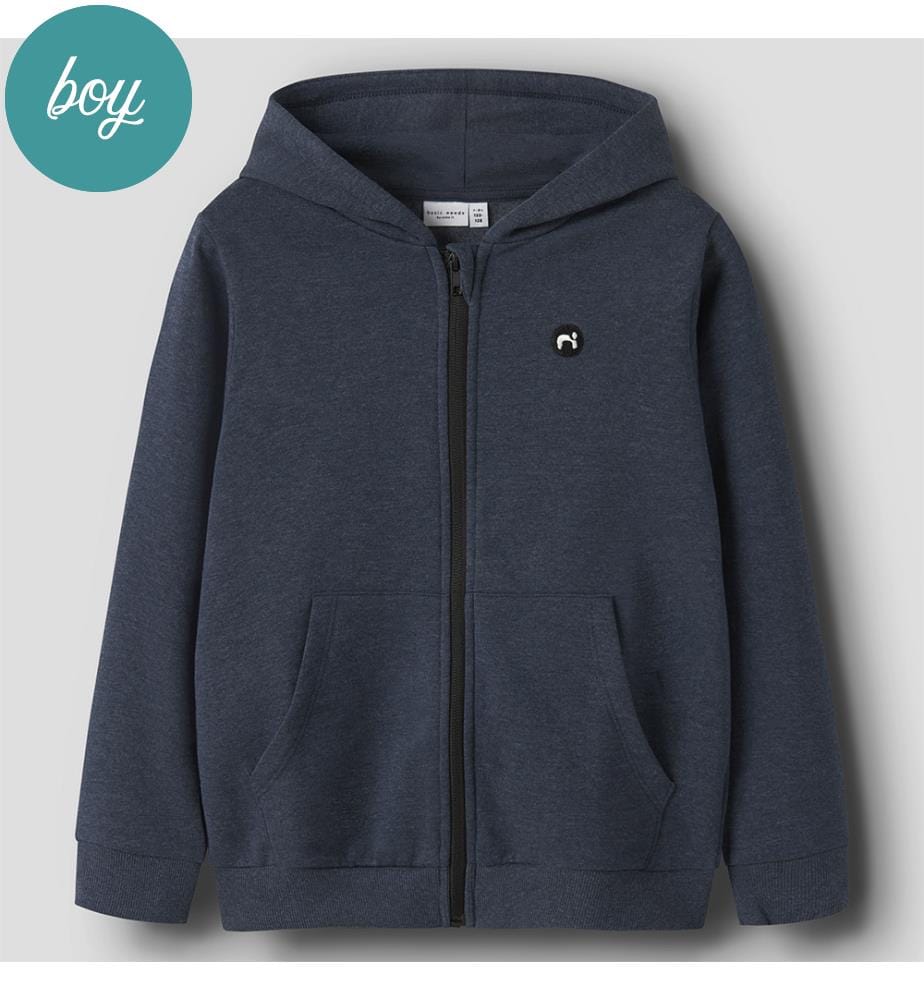 Cardigan en molleton - Dark Sapphire
