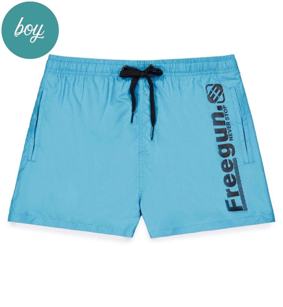 Pantaloncini da bagno - Blu e nero