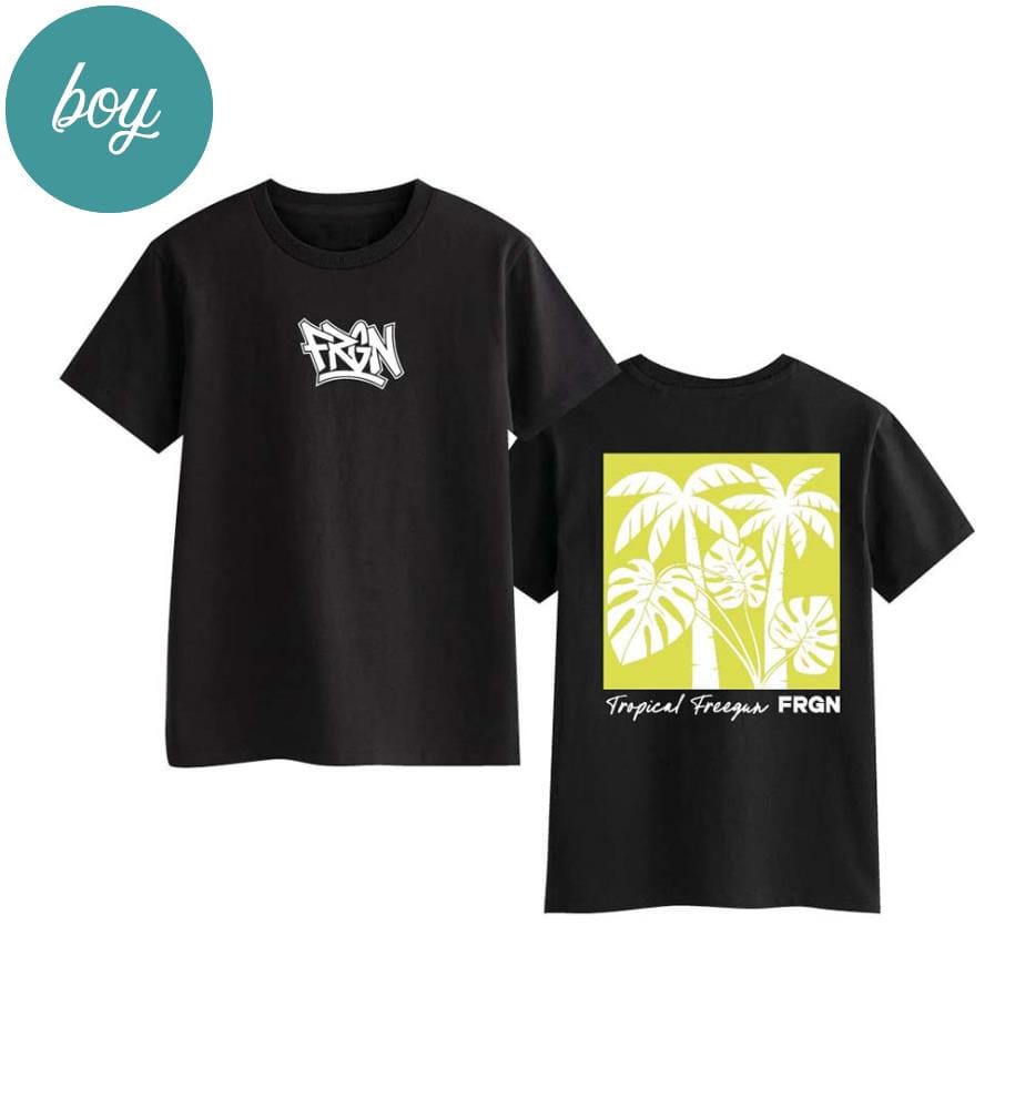 Boris Junior T-Shirt - Schwarz und Weiss