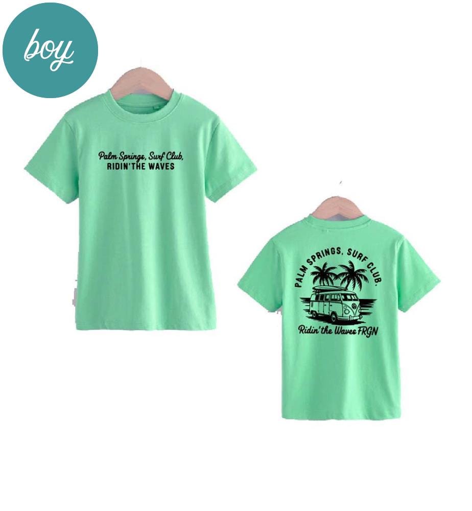 Junior Club T-Shirt - Grün und Schwarz
