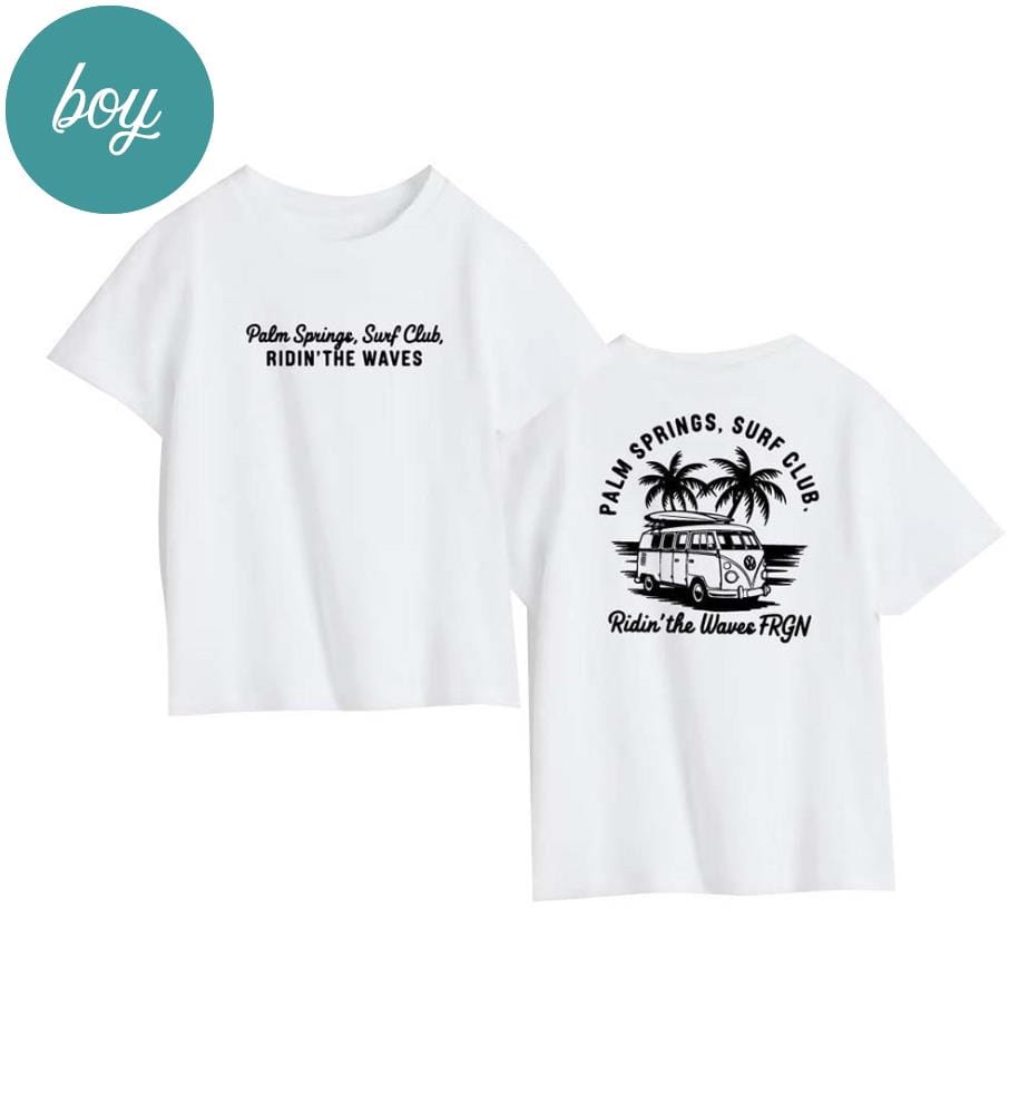 Junior Club T-Shirt - Weiss und Schwarz