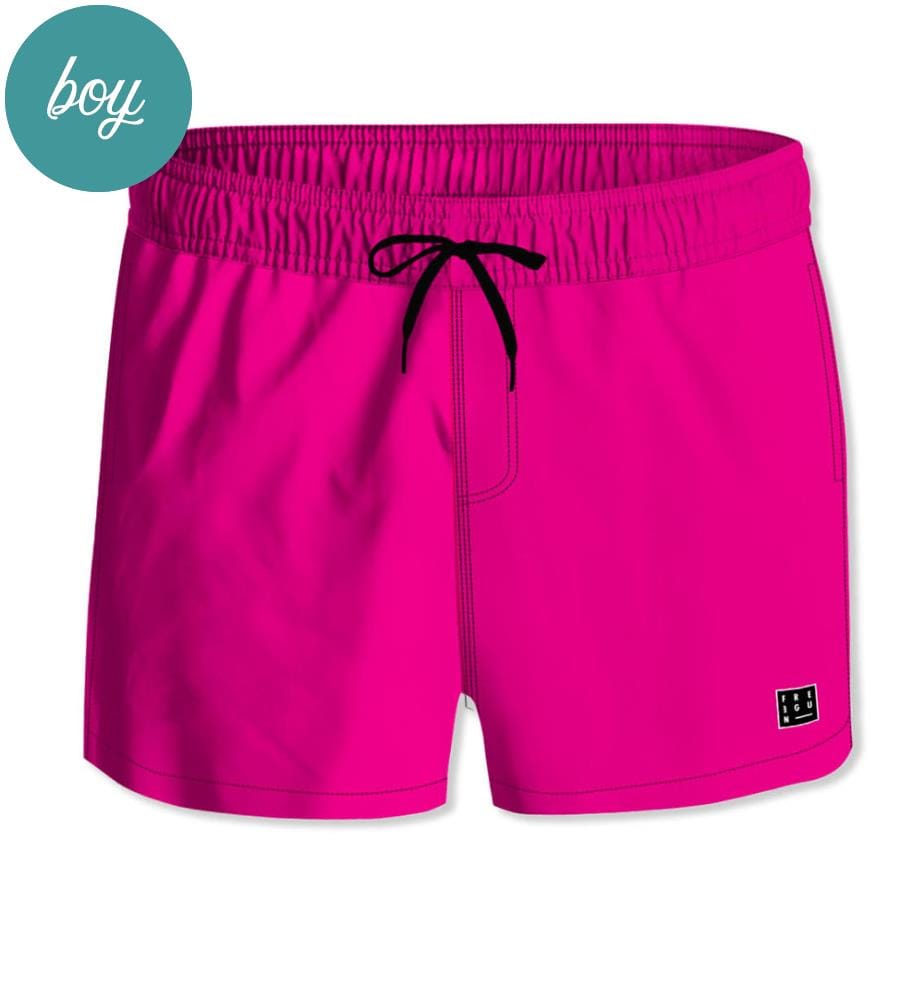 Kurze Badeshorts - Fushia
