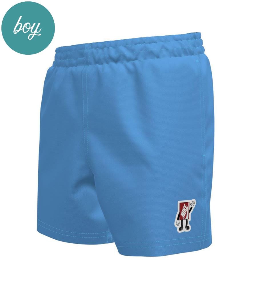 Pantaloncini da volley "Swim Breaker Boxy Patch Big 4" - Blu