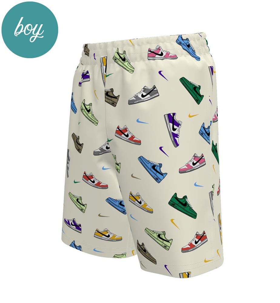 Short Volley Multi Sneaker Big 7" - Sail