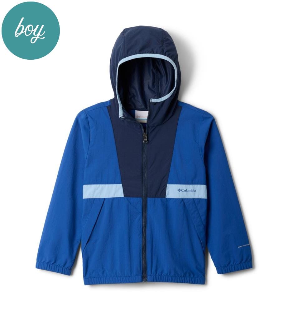 Youth Spire Valley™ Windjacke mit Kapuze - Blau