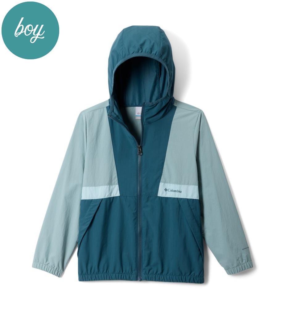 Youth Spire Valley™ Windjacke mit Kapuze - Wassergrün