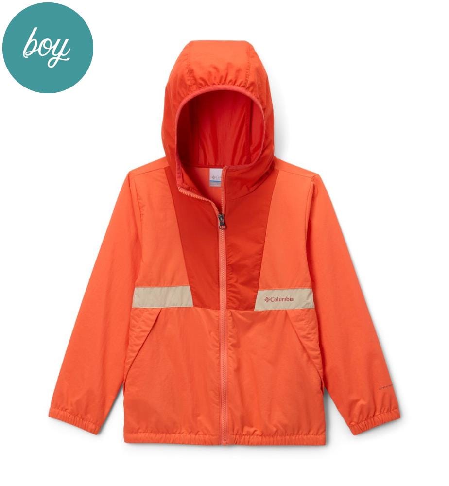 Youth Spire Valley™ Windjacke mit Kapuze - Orange