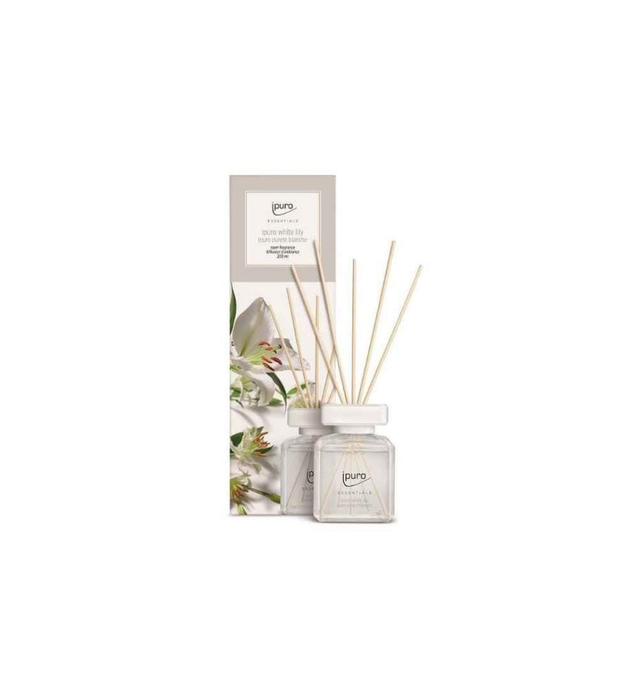IPURO - Bâtonnets parfumés Lys blanc 200 ml