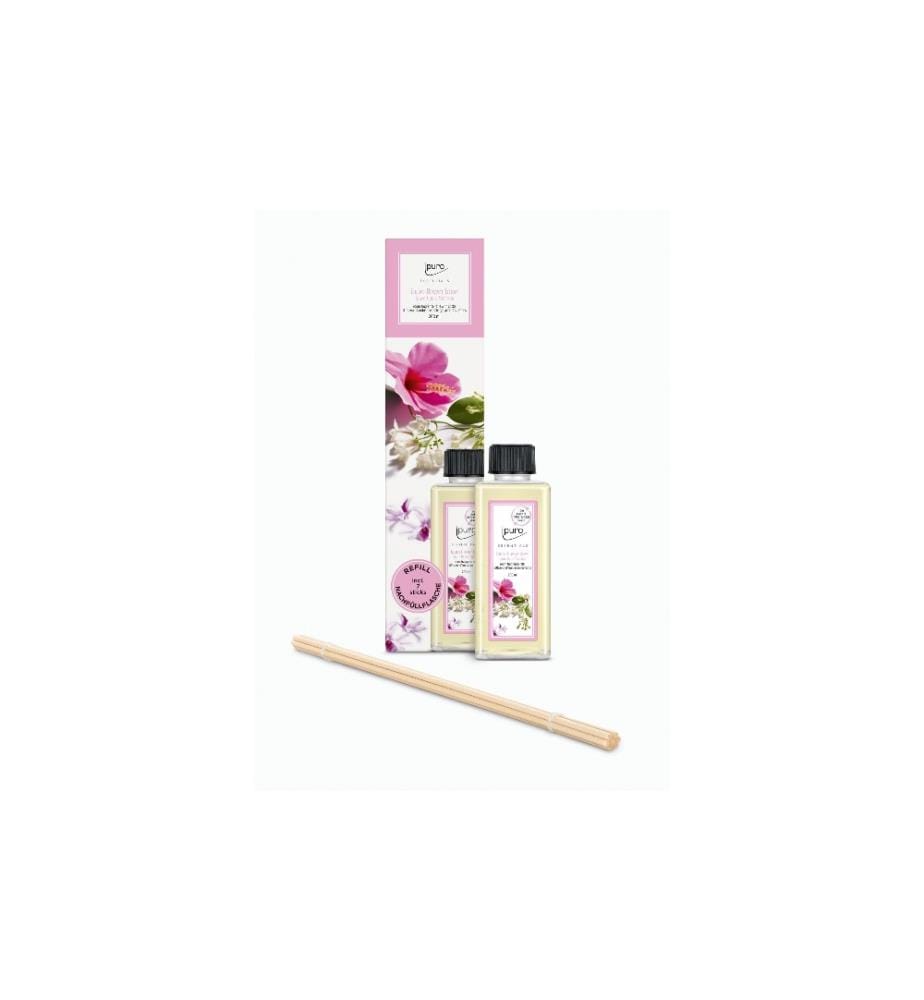 IPURO - Bâtonnets parfumés Refill Flower Bowl avec bâtonnets 200 ml