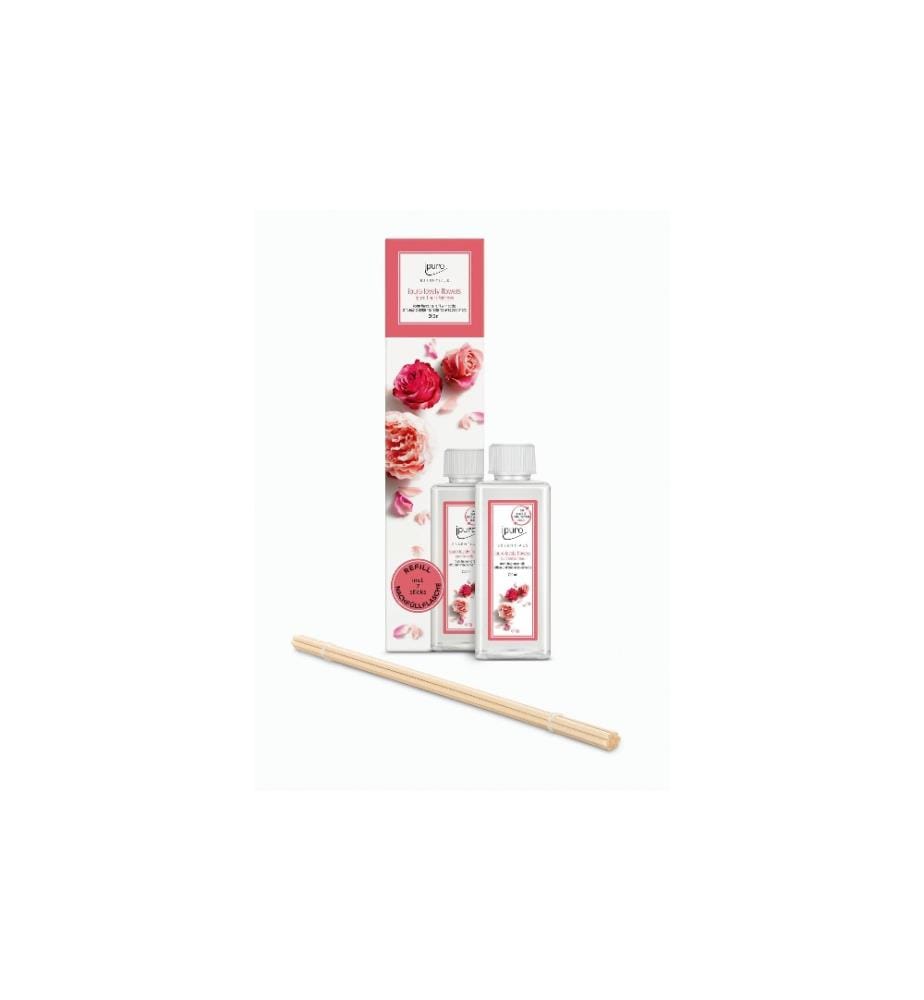 IPURO - Bâtonnets parfumés Recharge Lovely Flowers avec bâtonnets 200 ml