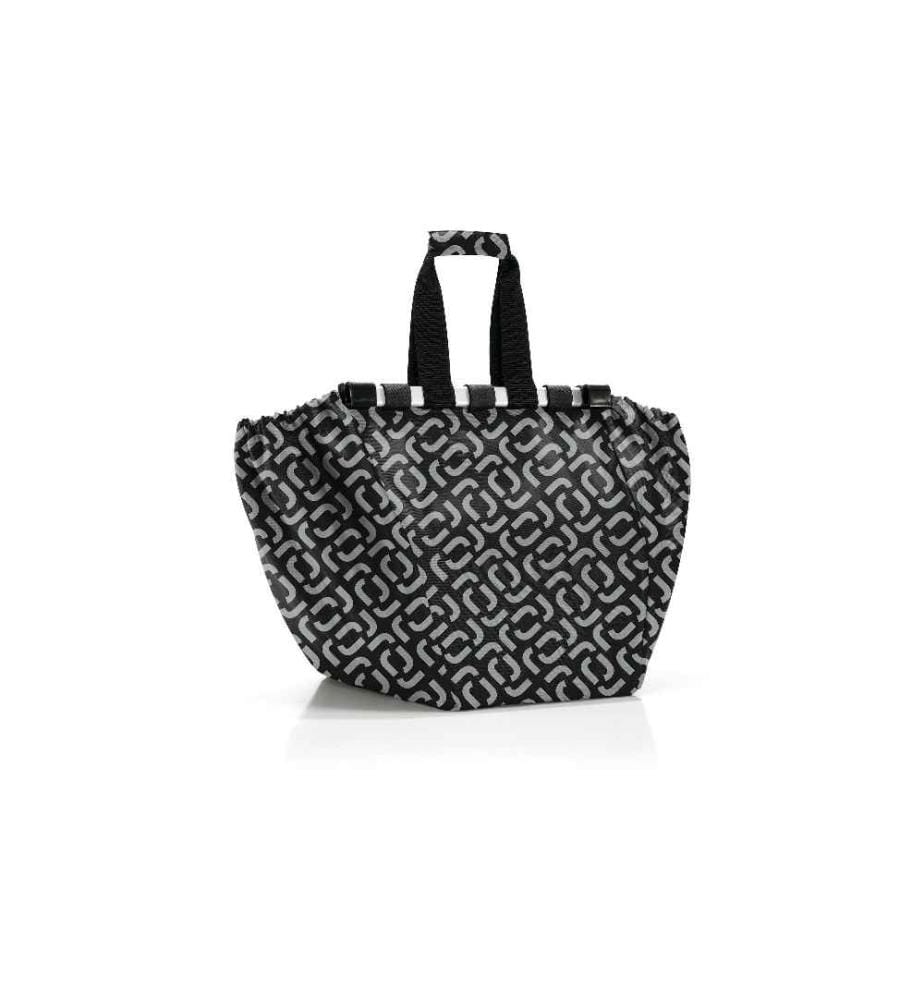 REISENTHEL - Sac Easyshoppingbag Signature Gris/Noir