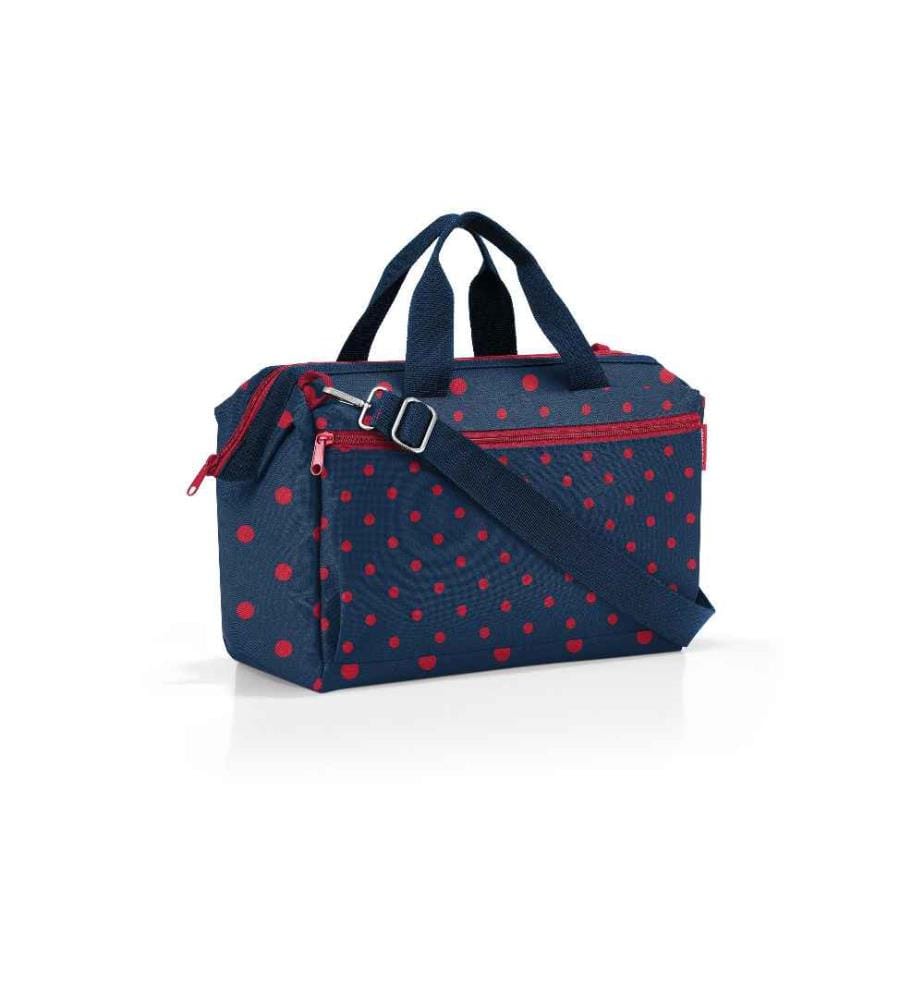 REISENTHEL - Sac à bandoulière Allrounder S Pocket Mixed Dots Red