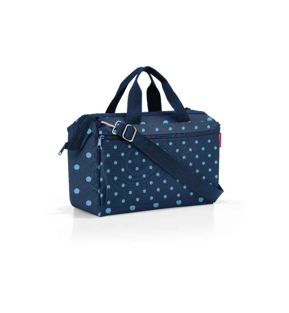 REISENTHEL - Sac à bandoulière Allrounder S Pocket Mixed Dots Blue