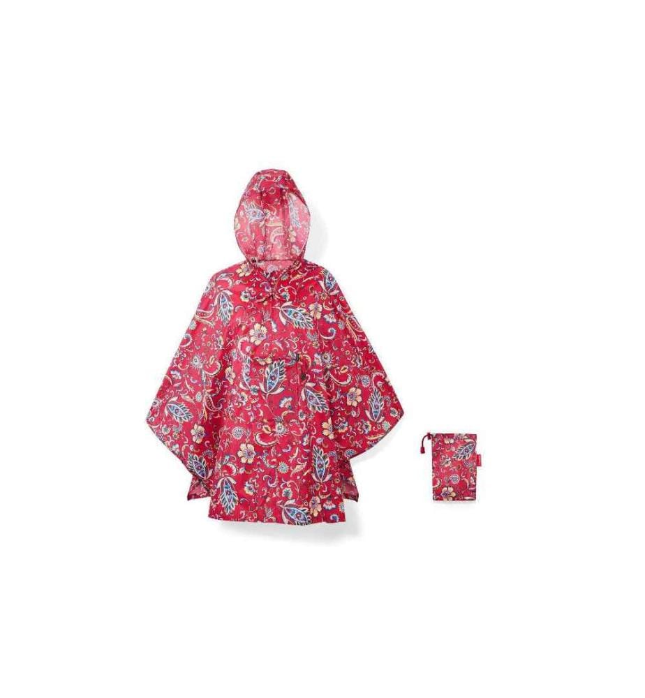 REISENTHEL - Poncho de pluie Mini Maxi Paisley Ruby