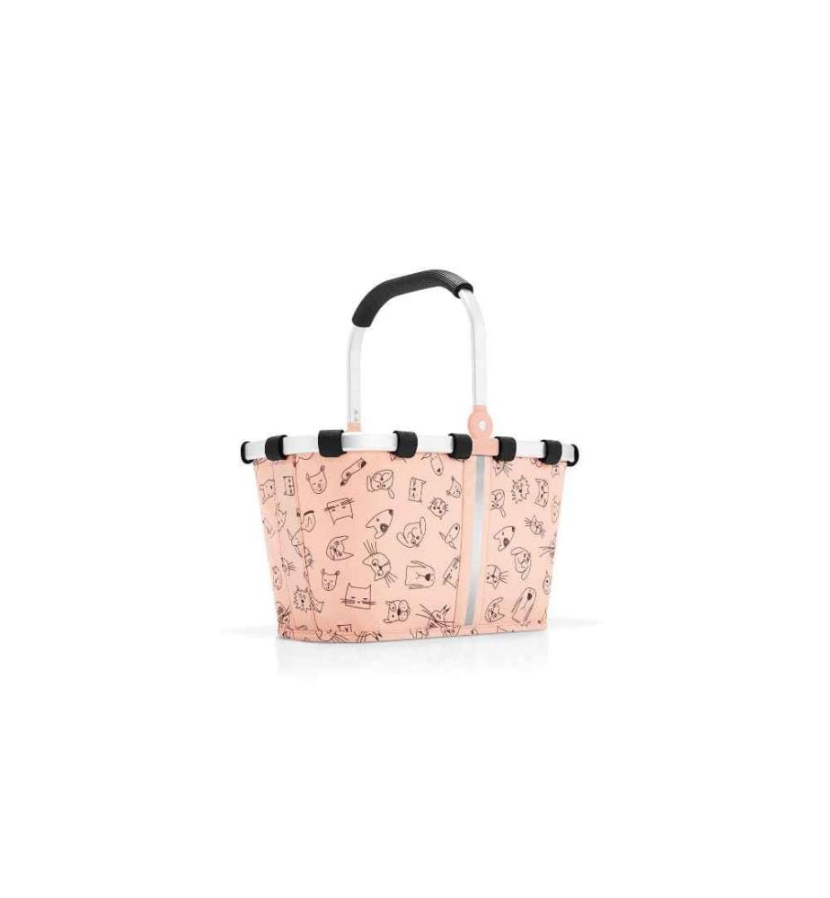 REISENTHEL - Panier XS Kids Cats and Dogs rose