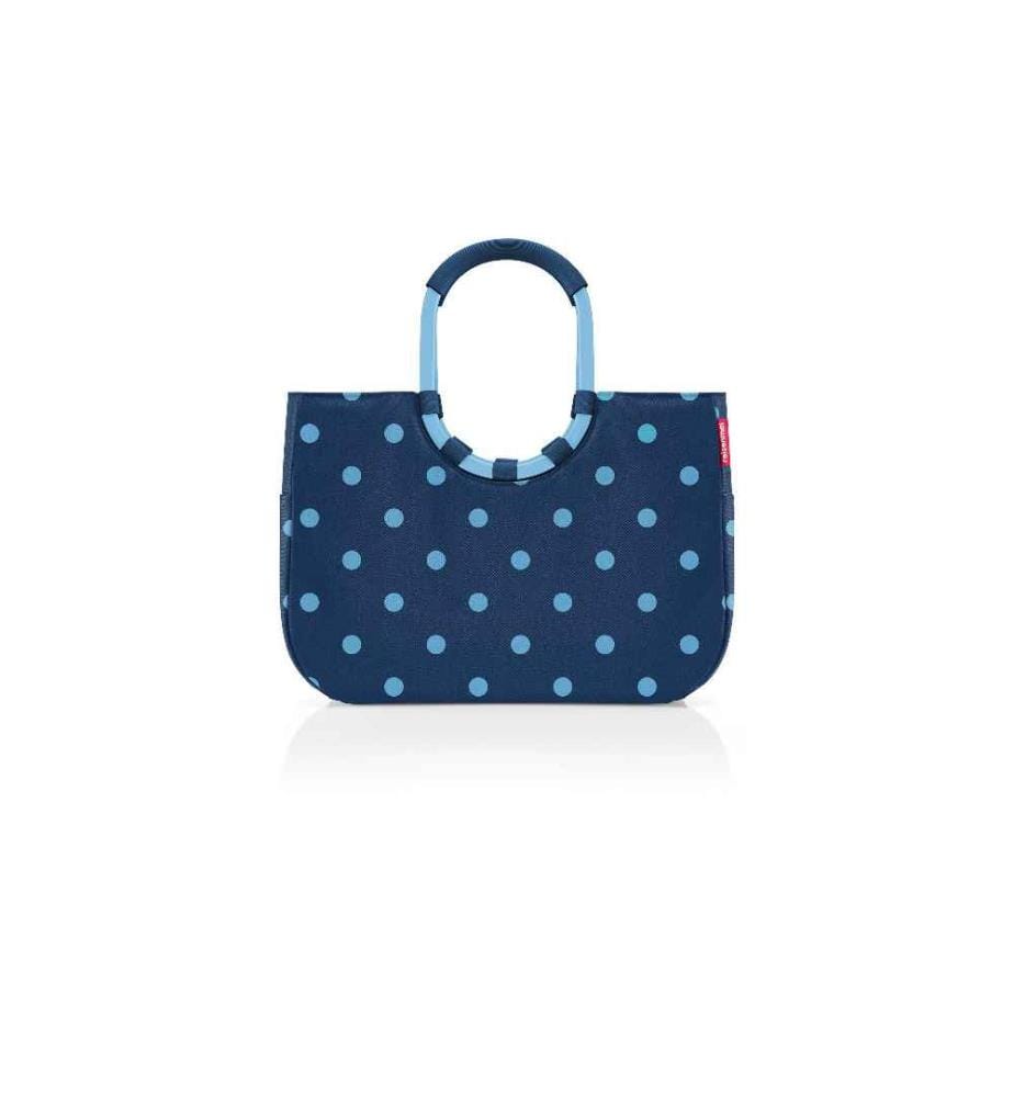 REISENTHEL - Panier Loopshopper L Mixed Dots Blue