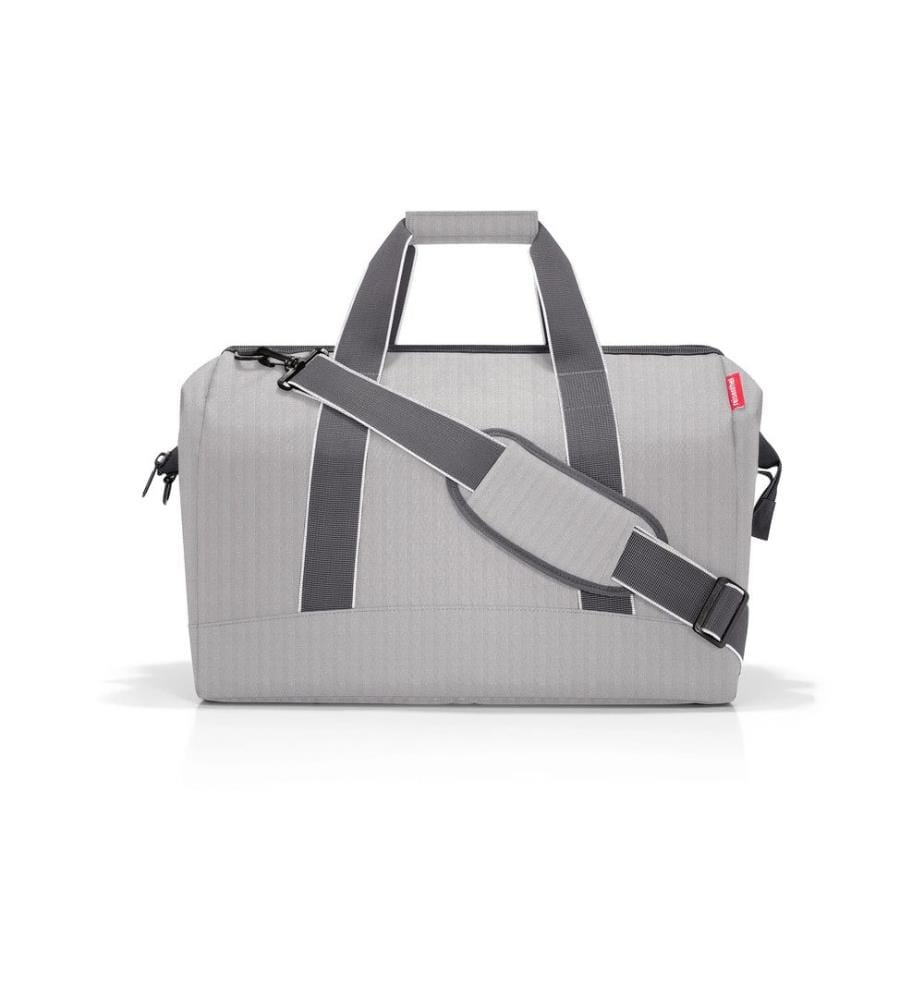 REISENTHEL - Sac à bandoulière Allrounder L Herringbone grey
