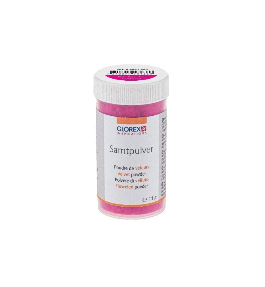 GLOREX - Poudre de velours 11 g, Rose