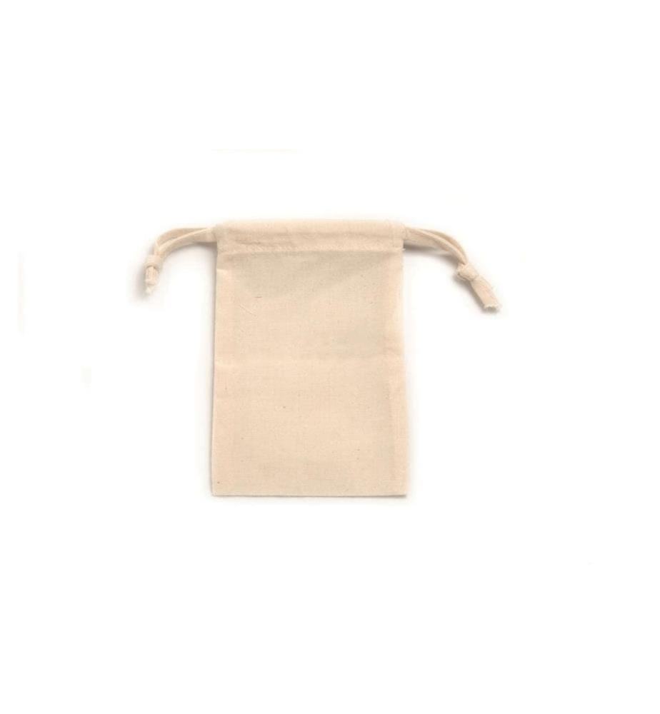 GLOREX - Sac en tissu 10 x 15 cm 1 Pièces, Beige