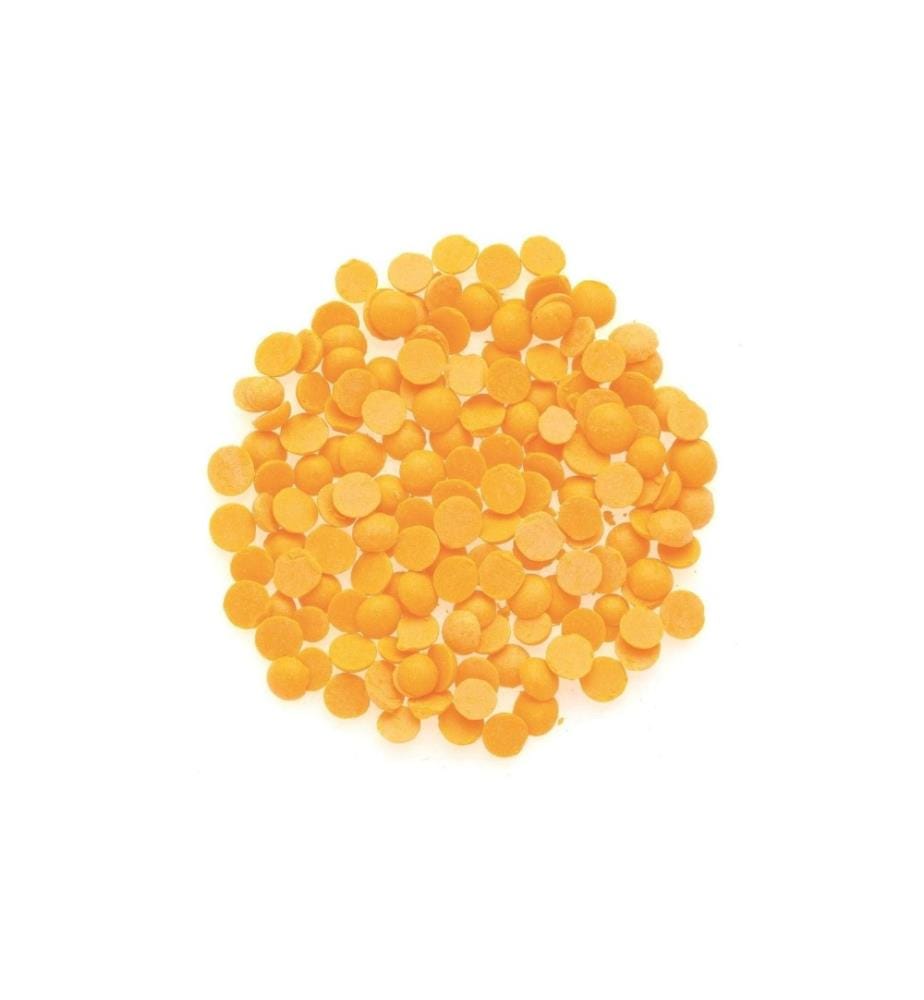 GLOREX - Couleurs de cire sous forme de pastilles 5g, Jaune