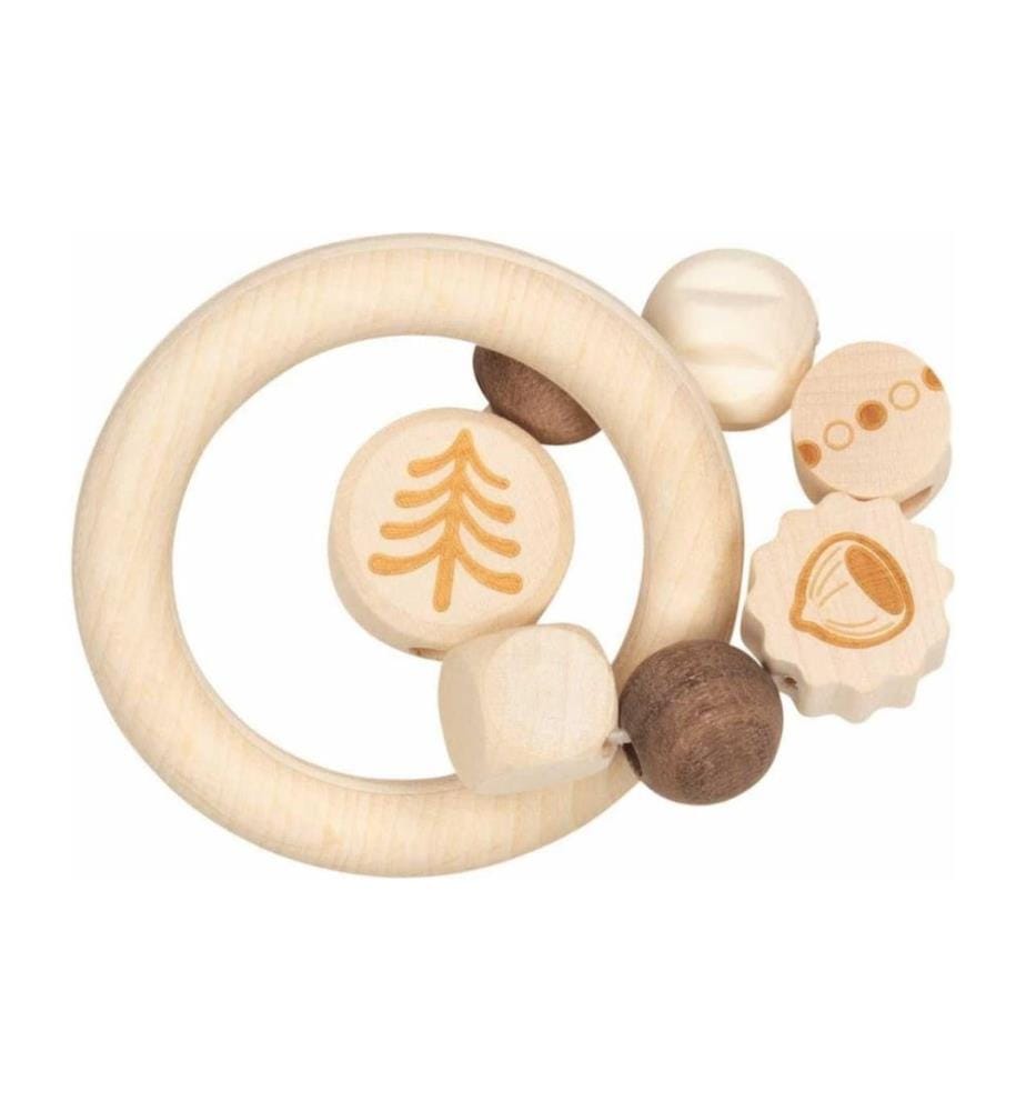 GOKI - Hochet silencieux Écureuil nature