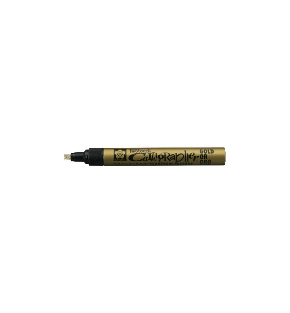 SAKURA - Marqueurs de calligraphie 5.0 mm Doré
