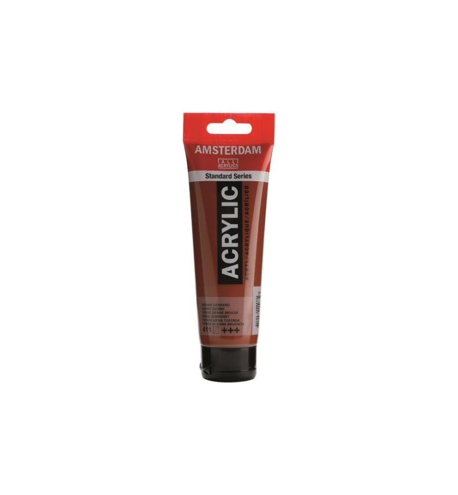 AMSTERDAM - Peinture acrylique Standard Series Siena Burned Halftransp. 120 ml