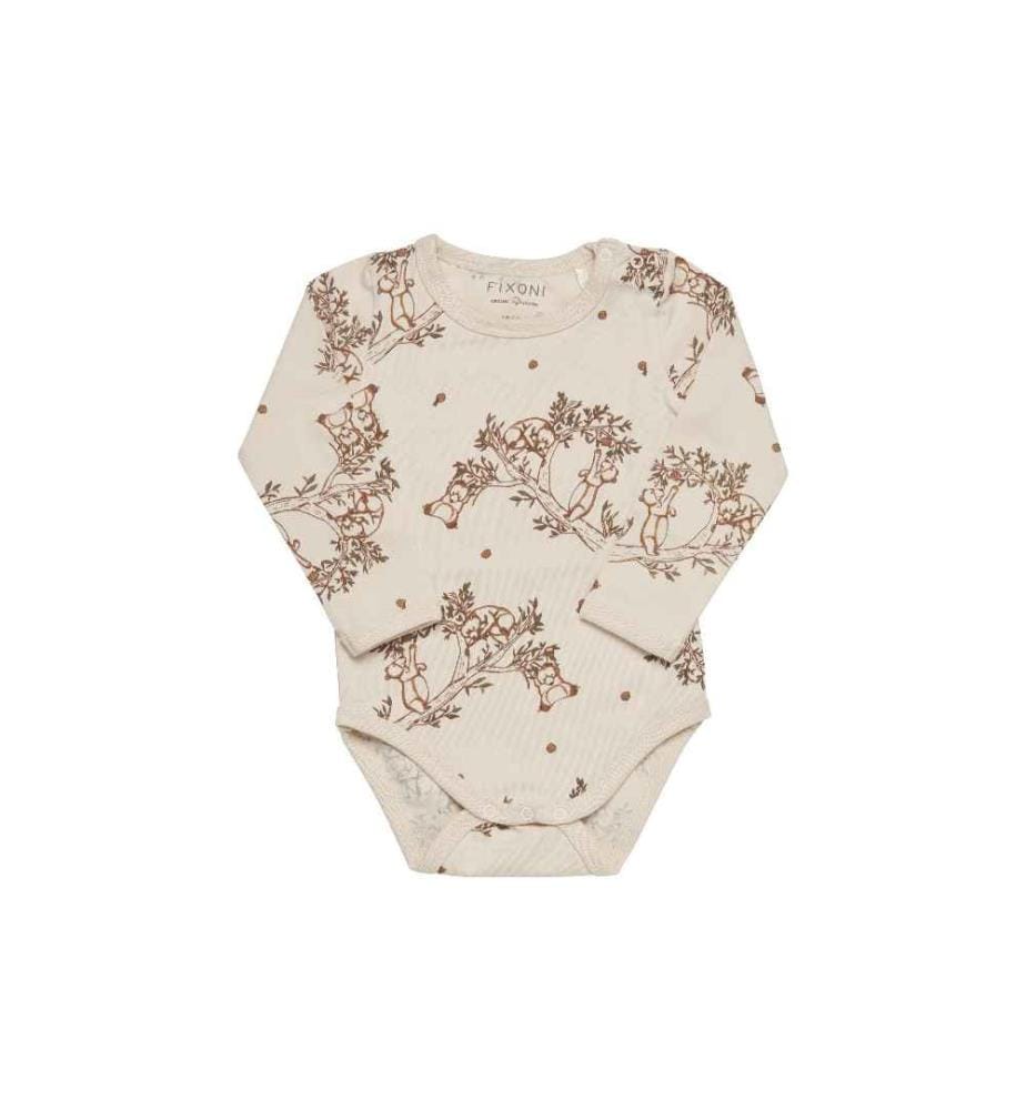 FIXONI - Body à manches longues Sheer Bliss taille 92