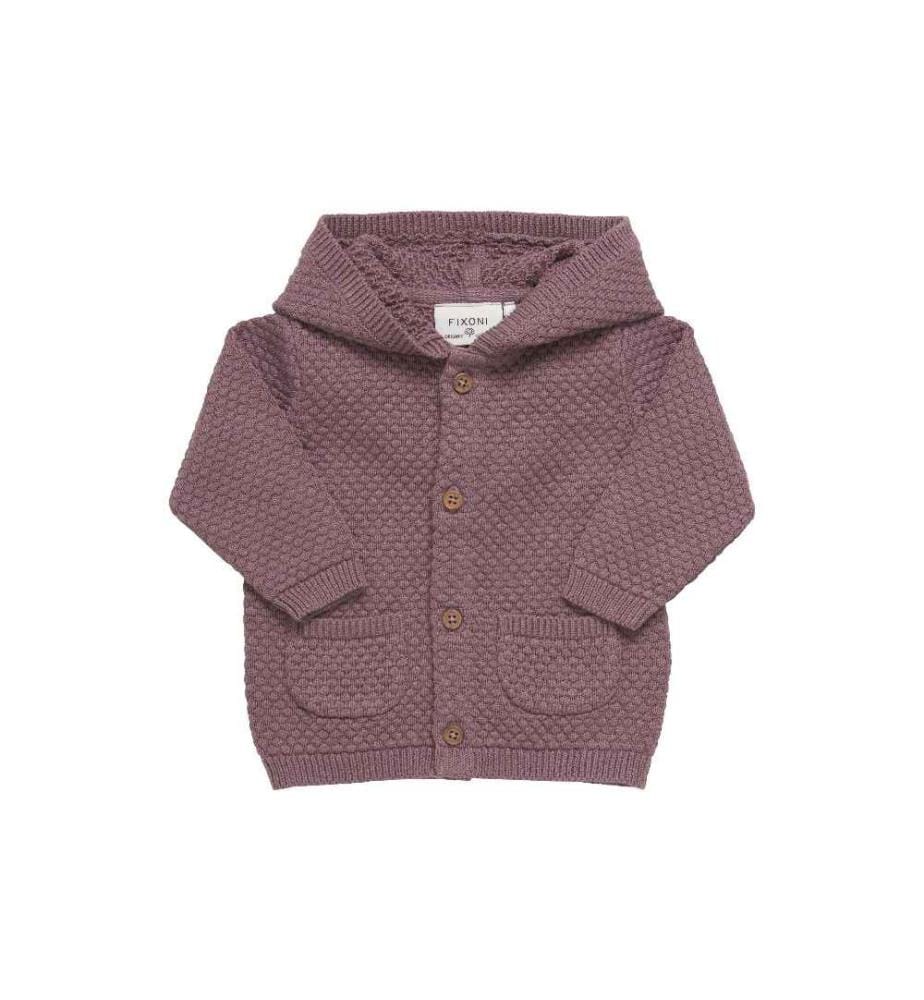 FIXONI - Cardigan bébé Grape Shake taille 92