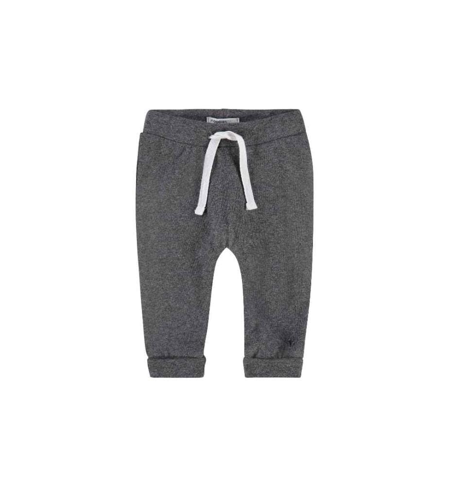 NOPPIES - Pantalon pour bébé Melissa Gris foncé Melange Gr. 56