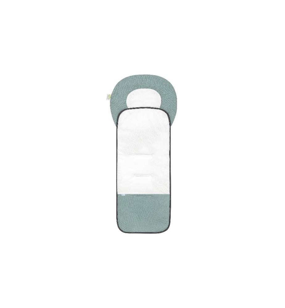 ODENWÄLDER - Surmatelas Babycool pour la poussette Mineral Green