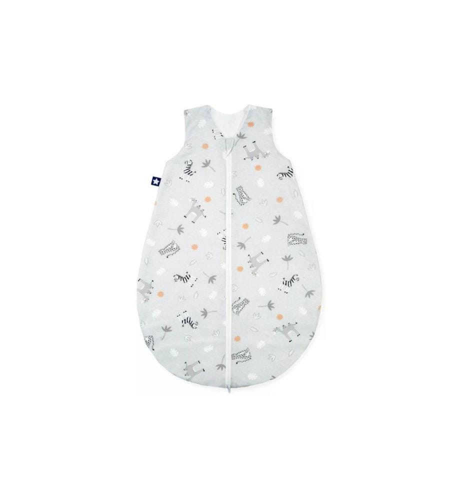 JULIUS ZÖLLNER - Sac de couchage toutes saisons pour bébé Jersey gris savane Taille 56/62