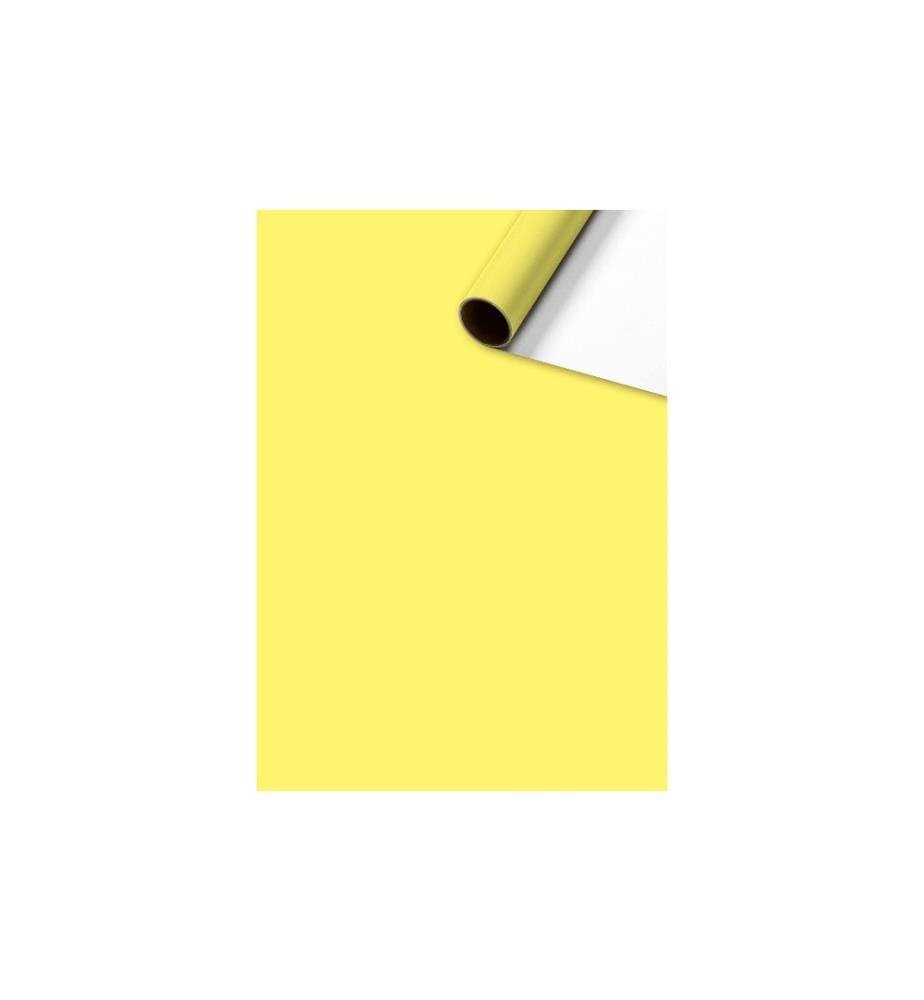STEWO - Papier cadeau Colour 70 cm x 2 m Jaune