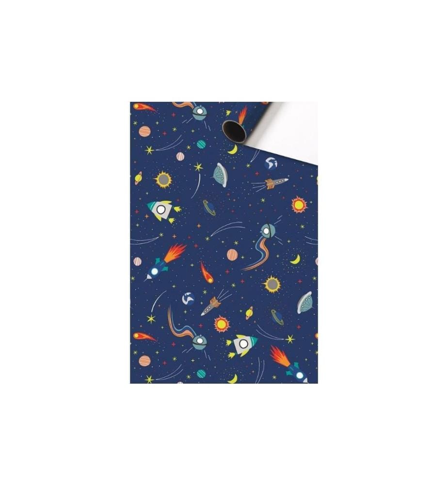 STEWO - Papier cadeau Cornelius 1 Pièce/s, Bleu foncé