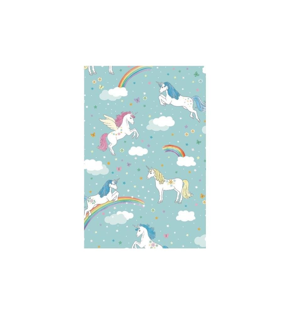 STEWO - Papier cadeau Melody Bleu/Blanc