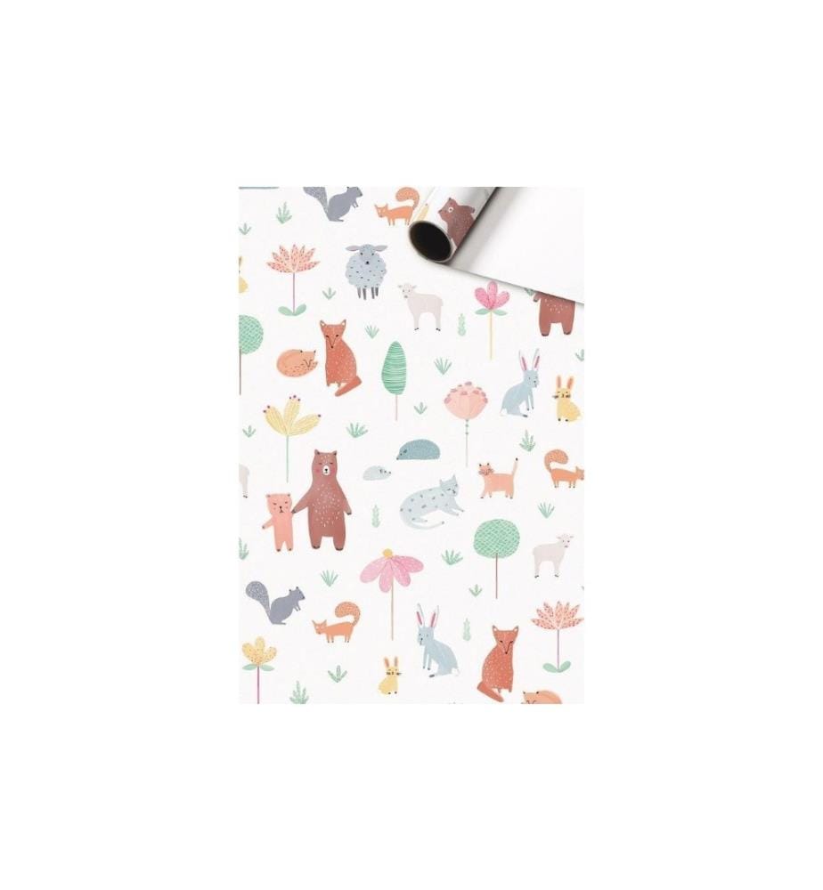 STEWO - Papier cadeau Kiriko 1 Pièce/s, Blanc