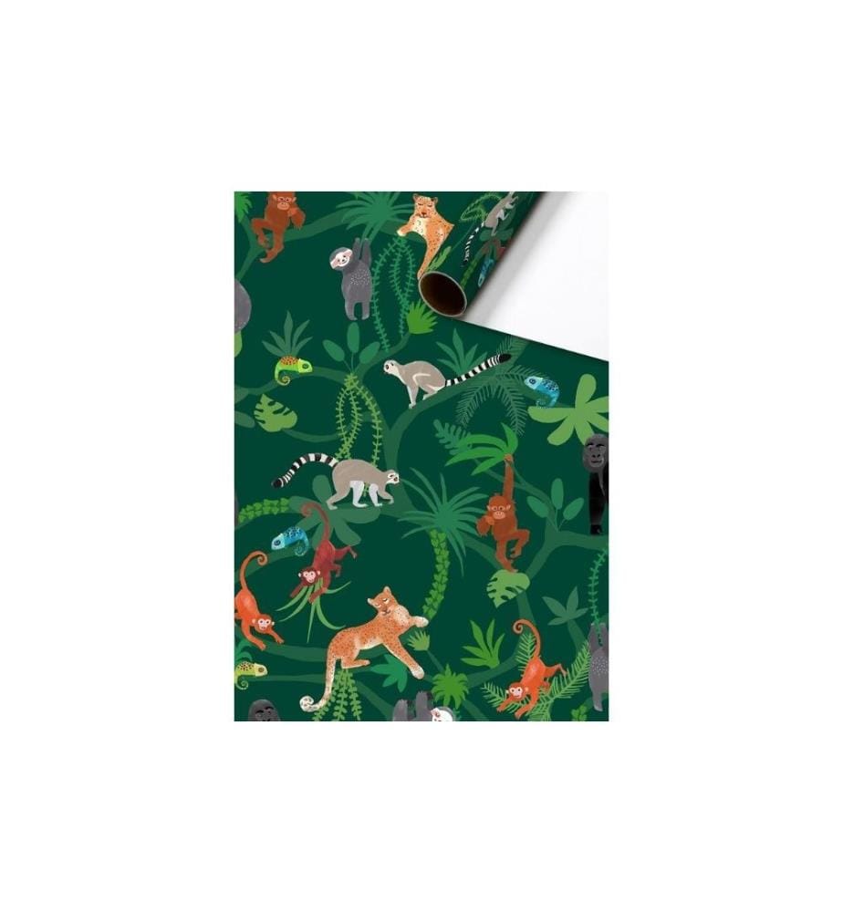 STEWO - Papier cadeau Lauro 1 Pièce/s, Vert foncé