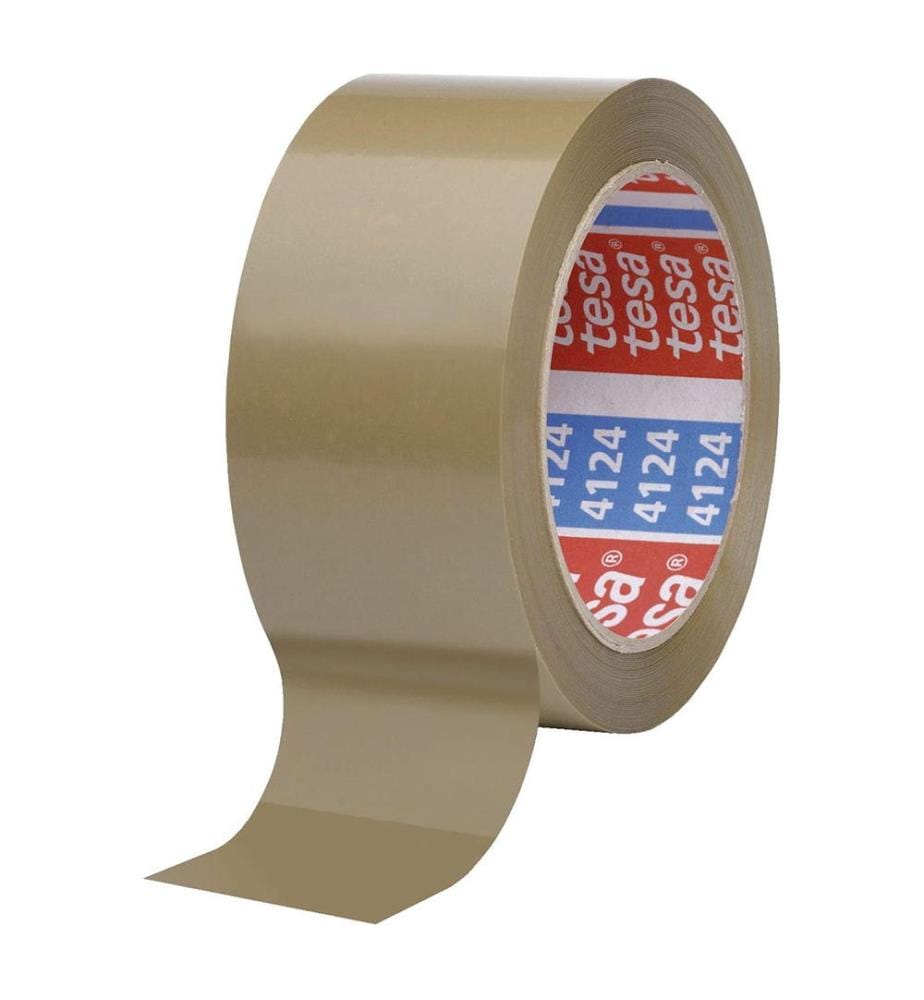 tesa® TESAPACK 4124 PVC, 66 m x 25 mm, chamois