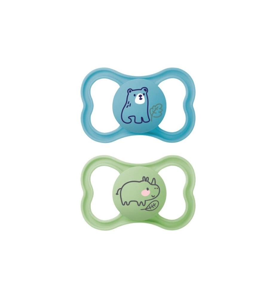 MAM - Tétines Air 2 pcs. Boy 6-16 mois