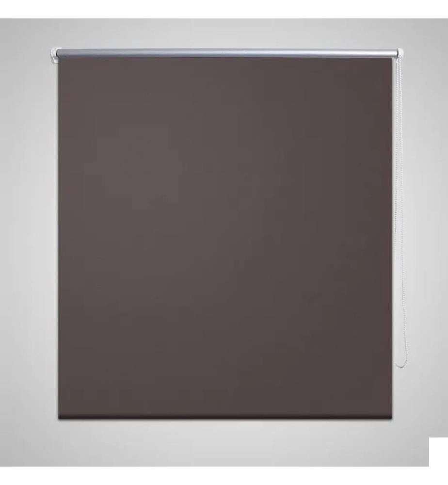 Store enrouleur occultant 100 x 230 cm marron
