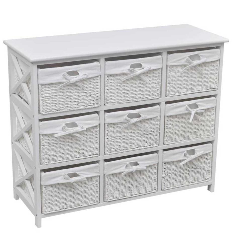 Armoire de rangement Blanc