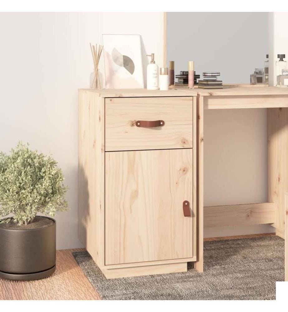 Armoire de bureau 40x50x75 cm Bois massif de pin