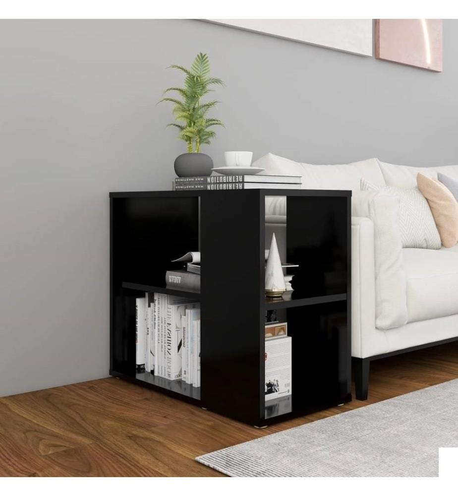 Armoire latérale Noir 60x30x50 cm Aggloméré