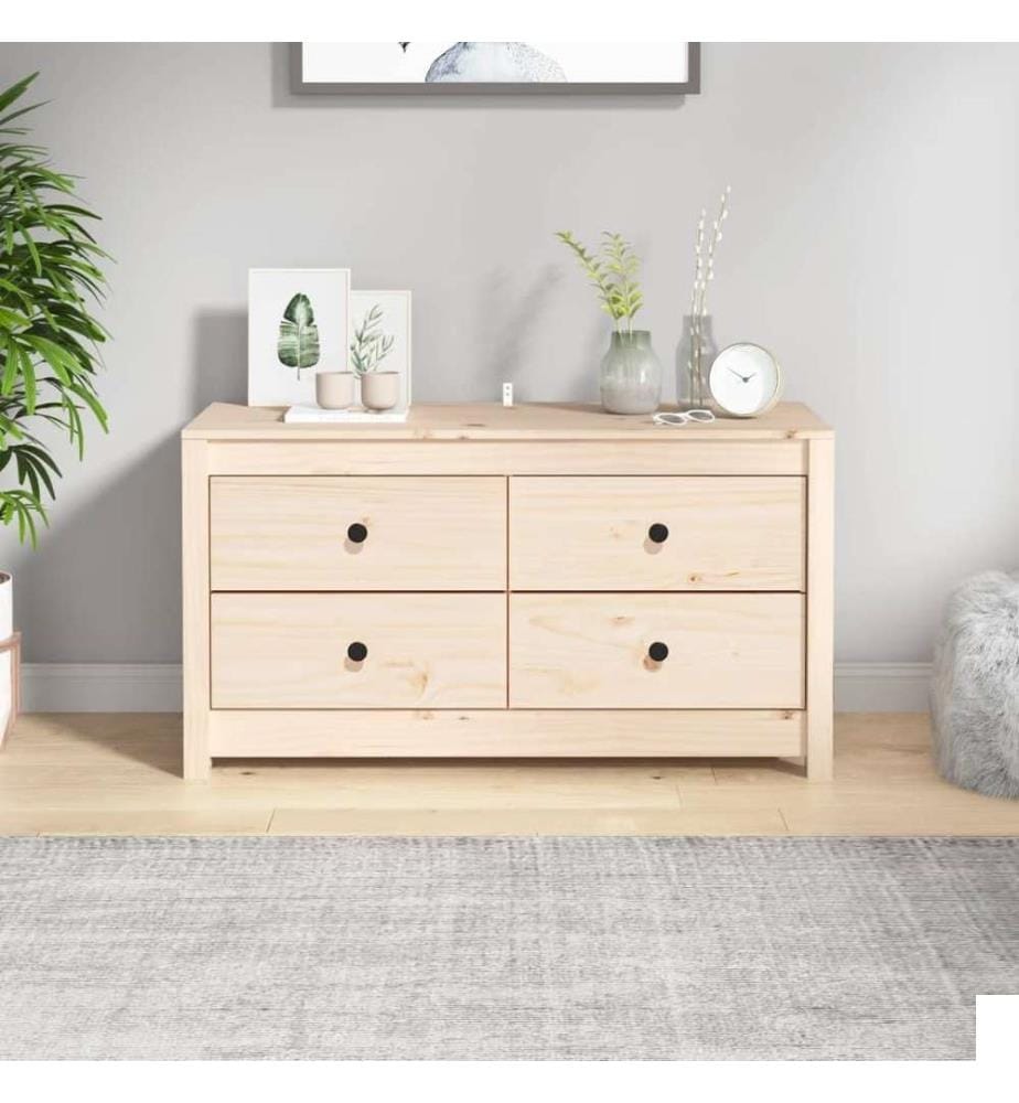 Armoire latérale 100x40x54 cm Bois de pin massif