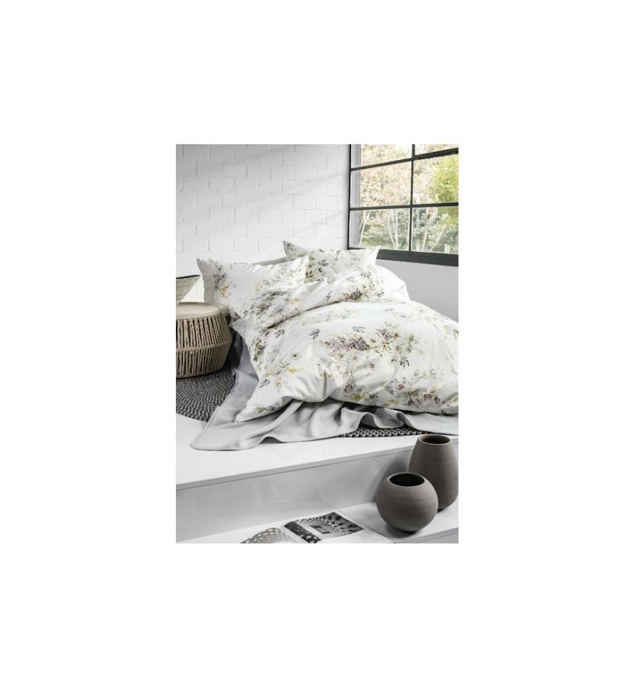 DIVINA TEXTIL AG - Housse de duvet Mako Satin Exquisita 160 x 210 cm